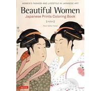 Beautiful Women Japanese Prints Coloring Book