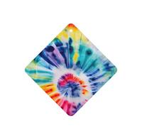 Beautiful World Rainbow Tribe Lot de 10 feuilles de désodorisant pour voiture avec cordes pour décoration