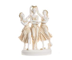 BeautifulGreekStatues 3 Graces Godesses from Sandro Botticelli Peinture Primavera Statue Or 25 cm