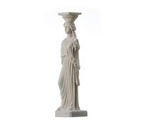 BeautifulGreekStatues Colonne de caryatide Acropole Athènes Grec Romain Albâtre 24,9 cm