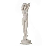 BeautifulGreekStatues Femme Nue Sexy Aphrodite Statue d'albâtre Sculpture 25cm