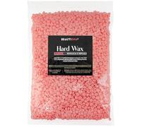 Beautiona Cire dure naturelle en gouttes pour épilation, épilation sans bandes de cire visage, sourcils, bras, jambes, bikini, pour tous les types de peau (1 000 g, rose)