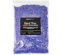 Beautiona Cire dure naturelle en gouttes pour épilation, épilation sans bandes de cire visage, sourcils, bras, jambes, bikini, pour tous les types de peau (1 000 g, violet)