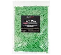 Beautiona Cire dure naturelle en gouttes pour épilation, épilation sans bandes de cire visage, sourcils, bras, jambes, bikini, pour tous les types de peau (1 000 g, vert)