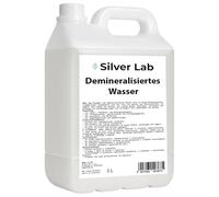 BEAUTIONA Eau déminéralisée 5 l - Eau distillée et VE conforme à la norme VDE 0510 - Chimique pure, sans calcaire - Pour voiture, refroidisseur, fer à repasser, humidificateur et aquarium