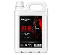 Beautiona® Gel Douche Homme 5L - Eros Fame, Parfum Parfumé, Bidon