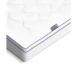 Beautissu BeauNuit MT Base Surmatelas Housse Intégrée 180x200 cm 3cm de Remplissage Protège-Matelas Antidérapant pour Sommiers à Ressorts et Matelas 40 cm de Hauteur