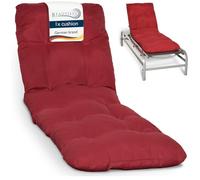 Beautissu Coussin Bain de Soleil épais Chaise Longue Jardin terrasse Balcon