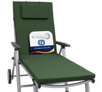 Beautissu Coussin Bain de Soleil Matelas transat Chaise Longue résistance