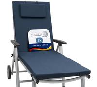 Beautissu Coussin Bain de Soleil Matelas transat Chaise Longue résistance