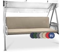 Beautissu Coussin balancelle 3 Places Lot de 2 Assise Dossier extérieur