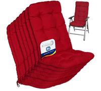 Beautissu Coussin extérieur Jardin pour Chaise Fauteuil transat Dossier