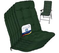 Beautissu Coussin Exterieur Jardin pour Chaise Fauteuil transat Dossier
