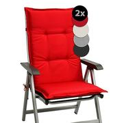 Beautissu Coussin Fauteuil Jardin Haut Dossier Antiderapant Resistant