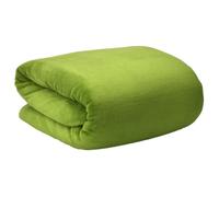 Beautissu Aurelia Plaid Polaire 150x200cm - Couverture Douce, Douillette & Confortable en Microfibre pour Le Canapé et comme Couvre-Lit - Plaid Vert