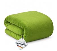 Couverture douillette Aurelia Vert 220x240cm