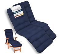 Beautissu Lot de 2 Coussins Bain de Soleil Matelas transat pour Jardin
