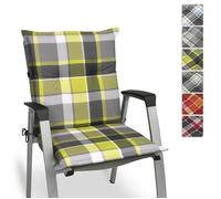 Beautissu Matelas Coussin pour Chaise Fauteuil de Jardin terrasse Sunny GR vert 100x50x6cm