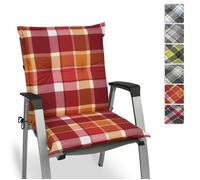 Beautissu Matelas Coussin pour Chaise Fauteuil de Jardin terrasse Sunny RO Rouge 100x50x6cm