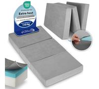 Beautissu Matelas Pliable en Mousse Visqueuse avec Housse Lavable H3 Grand