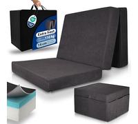 Beautissu Matelas Pliable en Mousse Visqueuse avec Housse Lavable H3 Grand