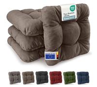 Beautissu Premium Set de 4 Galette Chaise Jardin extérieur Robuste Coussin