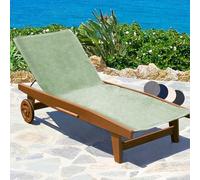Beautissu Serviette de Plage XL antidérapante 100% Coton pour chaises Drap