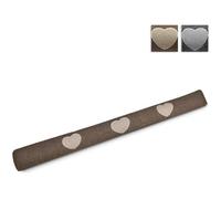 Beautissu Tuuli Boudin Bas de Porte - Fenêtre - Isolant - Contre Les Courants d'air Froid - Coton - 90 cm - Marron