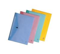 Beautone Valisette A4 Pour 100 Feuilles Transparent, Couleurs Assorties (Pack De 12)