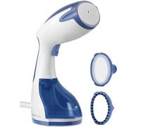 BEAUTURAL Défroisseur vapeur portable pour enlever les rides du tissu, chauffage rapide en 30 secondes, arrêt automatique, grand réservoir d'eau amovible, bleu foncé