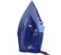 BEAUTURAL Fer à Repasser Vapeur 2600W avec Semelle en Céramique Réservoir 350ML Longueur de Câble 1,9M Auto-Nettoyage Arrêt Automatique Anti-Gouttes Bleu