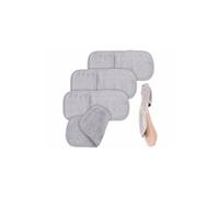Beauty : 4 gants de toilette en microfibres