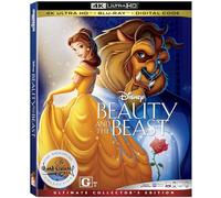 La Belle et la Bête – Ultra HD 4K + Blu-ray – Collection Signature Walt Disney – Édition Collector