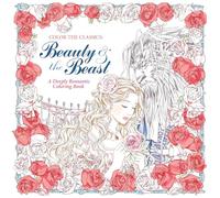 Beauty and the Beast Adult Coloring Book: A Deeply Romantic Coloring Book