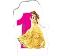 Beauty And The Beast - Bougie "Number 1" - Cire SG31087 (Taille unique) (Blanc/Rose/Jaune)