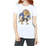 Beauty And The Beast - T-shirt "Classic" pour femme BI552 (3XL) (Blanc)