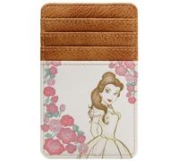 Beauty Belle and The Beast Florale Portefeuille Porte-Carte ID & Porte-Carte, Blanc