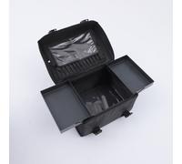 Beauty Case 2 en 1 Trousse de beauté Tissu Oxford Maquillage professionnel avec tiroirs Valise cosmétique Valise de pilote Trolley de voyage Valise de coiffeur Trolley cosmétique