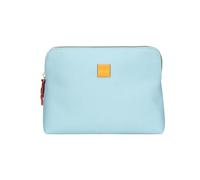 Beauty Case et pochette en tissu multicolore avec fermeture éclair et détails - Tailles assorties pour voyage, sac ou maquillage, multicolore, Medio, Corals