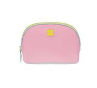 Beauty Case et pochette en tissu multicolore avec fermeture éclair et détails - Tailles assorties pour voyage, sac ou maquillage, multicolore, Pochette, pivoine