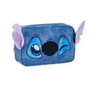 Beauty case Stitch Disney pochette de maquillage organisateur trousse de rangement accessoires, bleu, beauté