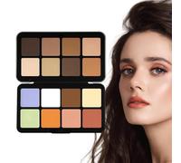 Beauty Cream Concealer, Hydrating Concealer, Skin Concealer Makeup, Multi Color Concealers, Full Coverage Concealers, Cream Contour Palette for Full Coverage and Skin Perfection