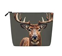 Beauty Deer Sac de voyage polyvalent Grande capacité Trousse de toilette à fermeture éclair, Noir , Taille unique, Trousse de toilette