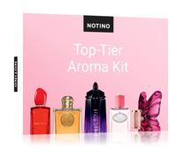 Beauty Discovery Box Notino Top-Tier Aroma Kit CAROLINA HERRERA La Bomba, Burberry Goddess, Prada Les Infusions: Infusion Rhubarbe, Armani Sì Passione Red Musk, Mugler Alien Extraintense pour femme