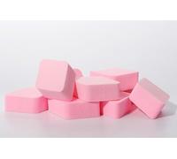 Beauty Face Primer Lot de 20 éponges de maquillage compactes pour fond de teint cosmétique impeccable, sensible et tous les types de peau Rose A31