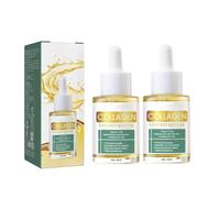 Beauty Femmes Collagène Soulevant l'huile de carrosserie, Crème avancée et réductrice des rides, Skin Care Hydratrizer, sérum de collagène anti-vieillissement pour le visage (2pcs)