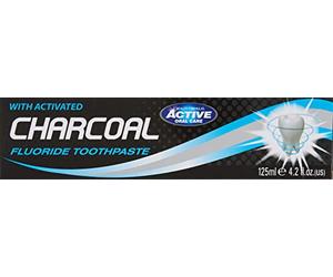 Beauty Formulas Activated Charcoal Fluoride Toothpaste 125ml