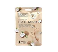 BEAUTY FORMULAS Masque pour les pieds à l'huile de coco