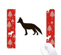 Beauty Gift la représentation Animale Black Fox Mignon la Souris noël Woods - forêt