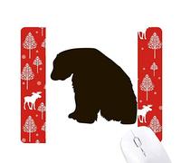 Beauty Gift l'ours Polaire Noire la représentation Animale la Souris noël Woods - forêt